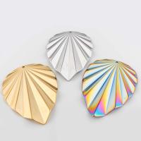 Stainless Steel Pendants 304 Stainless Steel Leaf Vacuum Ion Plating vintage & DIY Approx 1mm Sold By PC