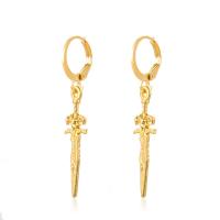 Tibetan Style Drop Earrings, plated, fashion jewelry & for woman, more colors for choice, nickel, lead & cadmium free, 41mm, Sold By Pair