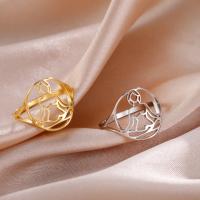 Prst prsten z nerezové oceli, 304 Stainless Steel, módní šperky & unisex & různé velikosti pro výběr, více barev na výběr, Prodáno By PC