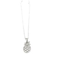 Titanium Steel Necklace Pineapple polished fashion jewelry & Unisex Sold By PC