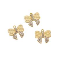 Tibetan Style Rhinestone Pendants, Butterfly, plated, DIY & with rhinestone, more colors for choice, nickel, lead & cadmium free, 15x15mm, Hole:Approx 1.5mm, Approx 50PCs/Bag, Sold By Bag