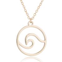 Stainless Steel Jewelry Necklace Zinc Alloy Round plated for woman Length Approx 45 cm Sold By PC
