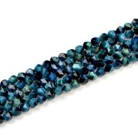 Tigerauge Perlen, DIY, keine, 8mm, verkauft per ca. 390 Millimeter Strang