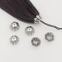 Tibetan Style Bead Cap, antique silver color plated, DIY, 14mm, Hole:Approx 1.5mm, Approx 100PCs/Bag, Sold By Bag
