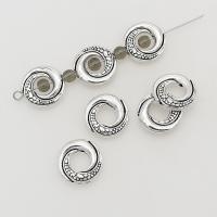 Zinc Alloy Spacer Beads antique silver color plated DIY 14.50mm Approx 2mm Approx Sold By Bag
