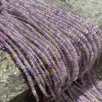 Perles d'espacement Bijoux, Ametrine, DIY, violet, 2.50x2.50mm, Trou:Environ 2mm, Environ 150PC/brin, Vendu par Environ 38 cm brin