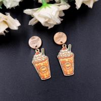 Acrylic Jewelry Earring, fashion jewelry & for woman, Sold By Pair