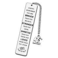 Stainless Steel Bookmark, 304 Stainless Steel, durable & fashion jewelry & different styles for choice, nickel, lead & cadmium free, 26x130mm, Sold By PC