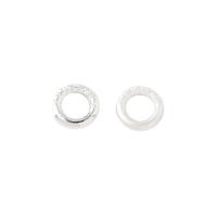 Серебро 925 пробы Ювелирные кольца, DIY, Много цветов для выбора, 13.30x7.60x3.30mm, продается PC