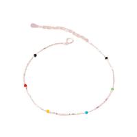 925 Sterling Silver Bracelet and Necklace with Seedbead & for woman Sold By PC