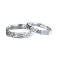 925 Sterling Silber Paar- Ring, unisex & einstellbar & verschiedene Stile für Wahl, Bohrung:ca. 2.8mm, Größe:6-9, verkauft von PC
