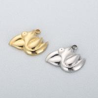 Stainless Steel Pendants, 304 Stainless Steel, Vacuum Ion Plating, DIY, more colors for choice, 24x17mm, Sold By PC