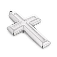 Stainless Steel Cross Pendants, 304 Stainless Steel, Vacuum Ion Plating, DIY, more colors for choice, 49x29mm, Sold By PC