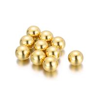 Edelstahl-Beads, 304 Edelstahl, rund, DIY, keine, 10mm, ca. 10PCs/Tasche, verkauft von Tasche