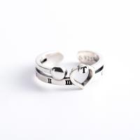 925 Sterling Silver Finger Rings, fashion jewelry & for woman & hollow, nickel, lead & cadmium free, US Ring Size:7, Sold By PC