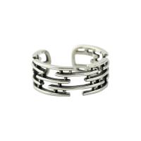 Sterling Silver Nakit Finger Ring, 925 Sterling Silver, modni nakit & za žene & šupalj, nikal, olovo i kadmij besplatno, Veličina:7, Prodano By PC
