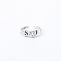 925 Sterling Silver Finger Rings, fashion jewelry & for woman & hollow, nickel, lead & cadmium free, 17mm, Sold By PC
