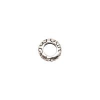 925 Sterling Silver Beads, DIY, nickel, lead & cadmium free, 8.2x2.2mm, Hole:Approx 4.4mm, Sold By PC