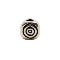 925 Sterling Silver Beads, DIY, nickel, lead & cadmium free, 4.8x4.5mm, Hole:Approx 1.8mm, Sold By PC