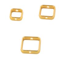 Cupronickel Frame Bead, Vacuum Ion Plating, DIY & different size for choice, golden, nickel, lead & cadmium free, Hole:Approx 1mm, Sold By PC