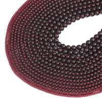 Prirodni Garnet perle, Granat, Krug, možete DIY & različite veličine za izbor, Prodano Per Približno 38 cm Strand
