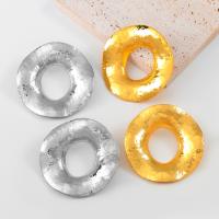 Zinc Alloy Stud Earring Round fashion jewelry & for woman nickel lead & cadmium free Sold By Pair
