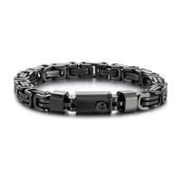 Titanium Steel Bracelet & Bangle, plated, for man, more colors for choice, Sold By PC