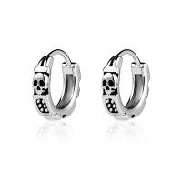 Titanium Steel  Earring plated for man original color Sold By PC
