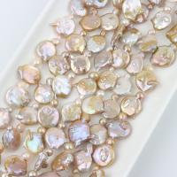 Perles nacres baroques de culture d'eau douce , perle d'eau douce cultivée, DIY, doré, 18-20mm, Vendu par Environ 39-42 cm brin
