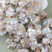 Perles nacres baroques de culture d'eau douce , perle d'eau douce cultivée, DIY, 7-8mm, Vendu par Environ 37 cm brin