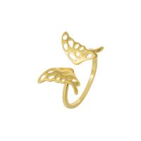 925 Sterling Silver Finger Rings Butterfly plated fashion jewelry & for woman & hollow nickel lead & cadmium free 13.3mm Sold By PC