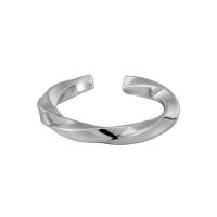 Ezüst ékszer Finger Ring, 925 ezüst, divat ékszerek & a nő, nikkel, ólom és kadmium mentes, 2.6mm, Által értékesített PC