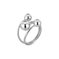 Solidny srebrny pierścień, 925 Srebro, biżuteria moda & dla kobiety, bez zawartości niklu, ołowiu i kadmu, 6mm,8mm, sprzedane przez PC