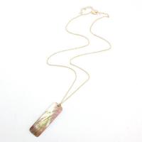 Zinc Alloy smykker halskæde, med Shell, mode smykker & for kvinde, nikkel, bly & cadmium fri, Længde Ca. 27.55 inch, Solgt af PC