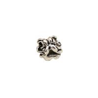 925 Sterling Silver Beads Rose DIY nickel lead & cadmium free Sold By PC
