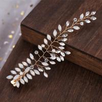 Alligator Hair Clip Zinc Alloy fashion jewelry & for woman & with rhinestone nickel lead & cadmium free Sold By PC