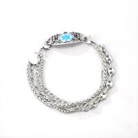 Stainless Steel Jewelry Bracelet 304 Stainless Steel plated for woman & enamel Sold By PC
