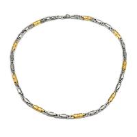 Stainless Steel Chain Necklace, 304 Stainless Steel, plated, Unisex, more colors for choice, Length:Approx 55 cm, Sold By PC