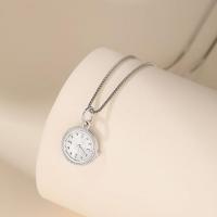 925 Sterling Silver Necklaces fashion jewelry & for woman nickel lead & cadmium free 19mm Length Approx 45 cm Sold By PC