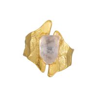 Sterling Silver Nakit Finger Ring, 925 Sterling Silver, s Vedro Kvarc, pozlaćen, modni nakit & za žene, više boja za izbor, nikal, olovo i kadmij besplatno, 22mm,12.3mm, Prodano By PC