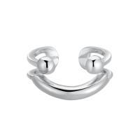 925 Sterling Silver Finger Rings, fashion jewelry & for woman, nickel, lead & cadmium free, 11.7x2.5mm, Sold By PC