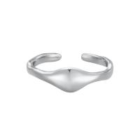 Solidny srebrny pierścień, 925 Srebro, biżuteria moda & dla kobiety, bez zawartości niklu, ołowiu i kadmu, sprzedane przez PC