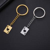 Stainless Steel Key Clasp 304 Stainless Steel Vacuum Ion Plating fashion jewelry & Unisex Sold By PC