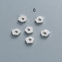 925 Sterling Silver Beads, plated, DIY & different styles for choice, silver color, Sold By PC