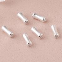 925 Sterling Silver Beads plated DIY silver color Approx 1.6mm Sold By PC