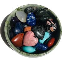 مجوهرات الأحجار الكريمة الخرز, حجر طبيعي, قلب, ديي & مواد مختلفة للاختيار & لا يوجد ثقب, المزيد من الألوان للاختيار, 20x20x10mm, تباع بواسطة PC