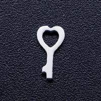 Stainless Steel Pendants 304 Stainless Steel Key DIY Approx Sold By Bag