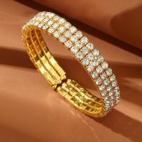 Tibetan Style Bangle, fashion jewelry & different styles for choice & micro pave cubic zirconia & for woman, nickel, lead & cadmium free, Sold By PC