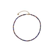 Edelstein Schmuck Halskette, Naturstein, mit Titanstahl & Hämatit, Modeschmuck & für Frau, keine, verkauft per 38 cm Strang