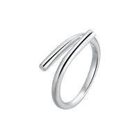 Solidny srebrny pierścień, 925 Srebro, biżuteria moda & dla kobiety, bez zawartości niklu, ołowiu i kadmu, 2mm, sprzedane przez PC